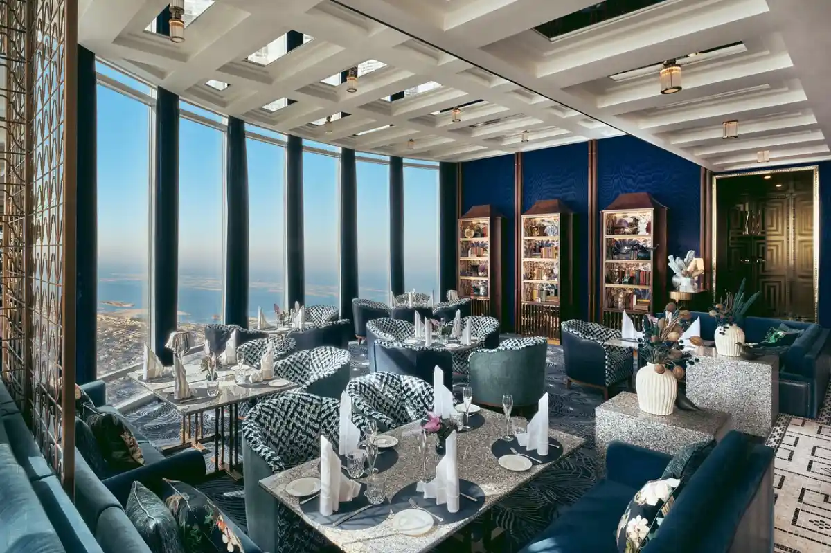 Introduzione al ristorante Atmosphere di Dubai
