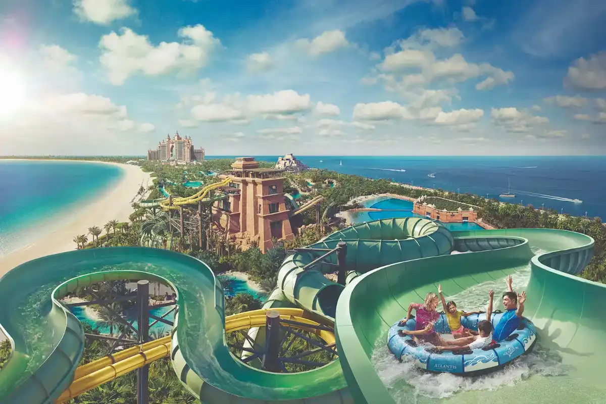 Aqua Fun Water Park Dubai; Avventura sul Golfo Persico
