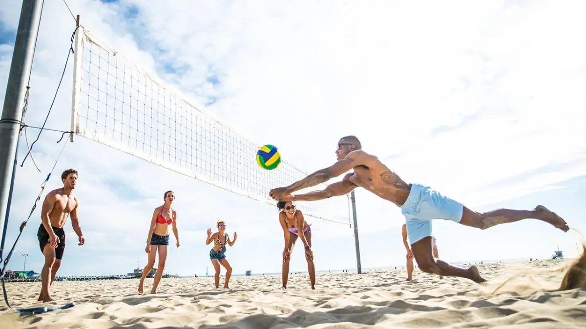 Beachvolleyball in Dubai