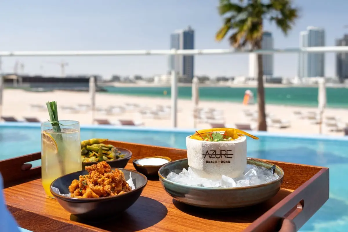 Restaurants und Cafés am Azure Beach