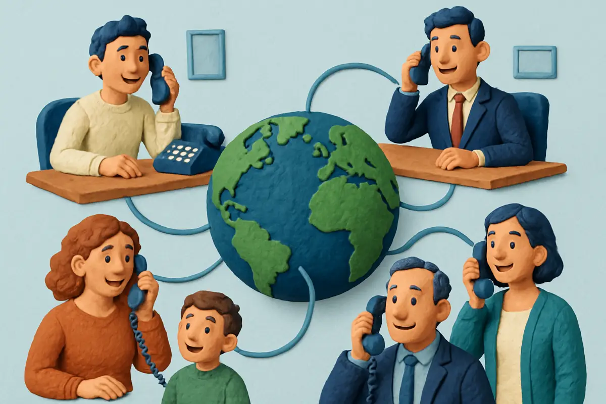 Utilizzo di telefoni pubblici internazionali