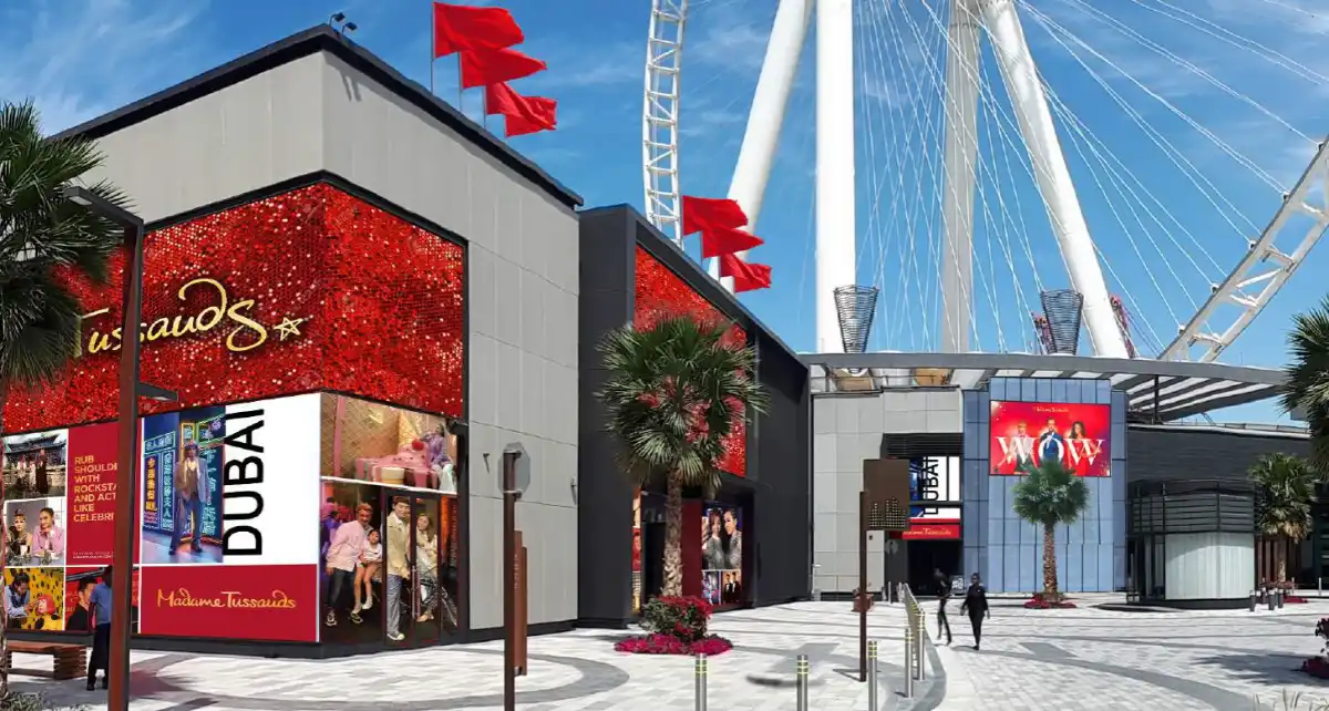 Standort und Zugang zum Madame Tussauds Museum in Dubai