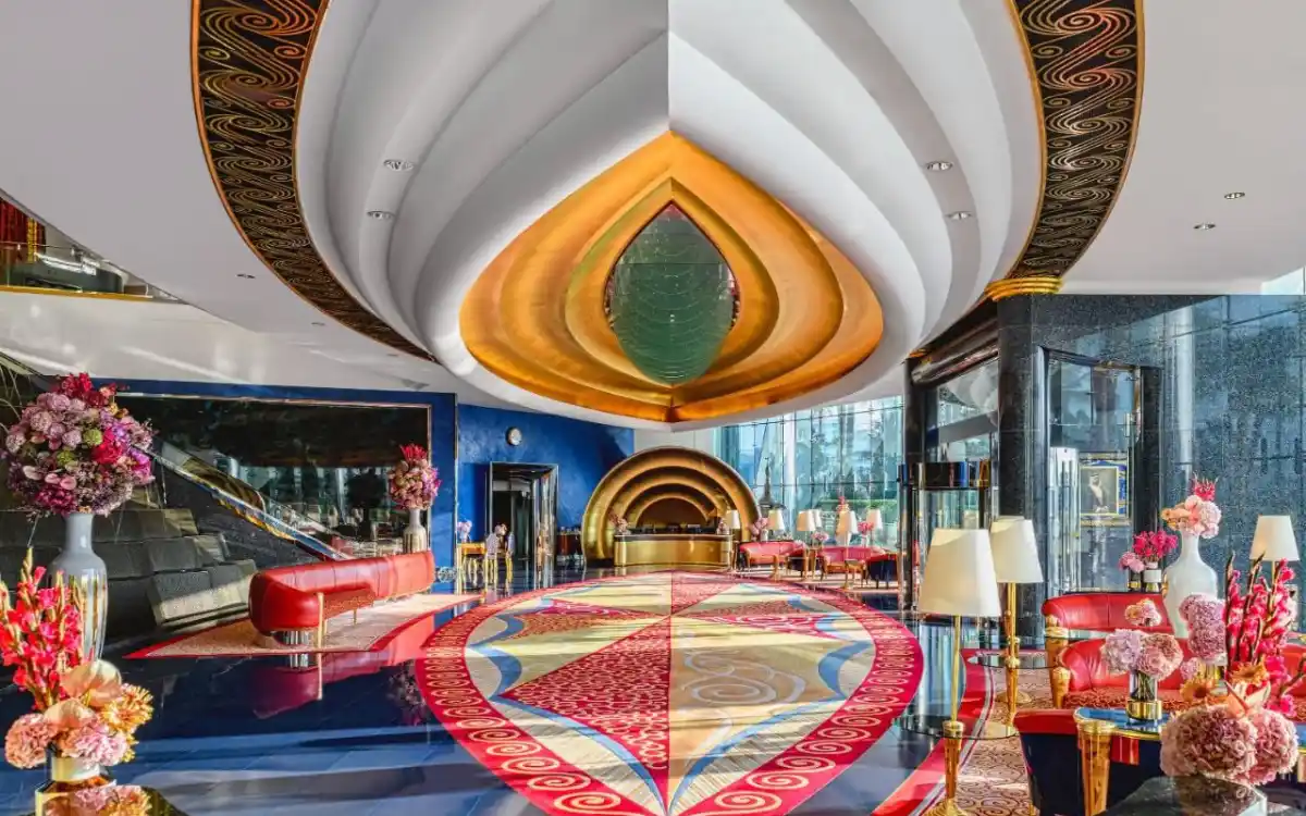 Burj Al Arab is a symbol of the most luxurious hotel in the world