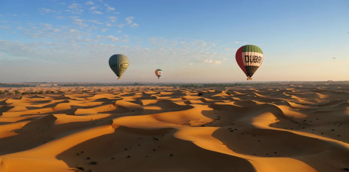 Il momento migliore per un tour in mongolfiera a Dubai