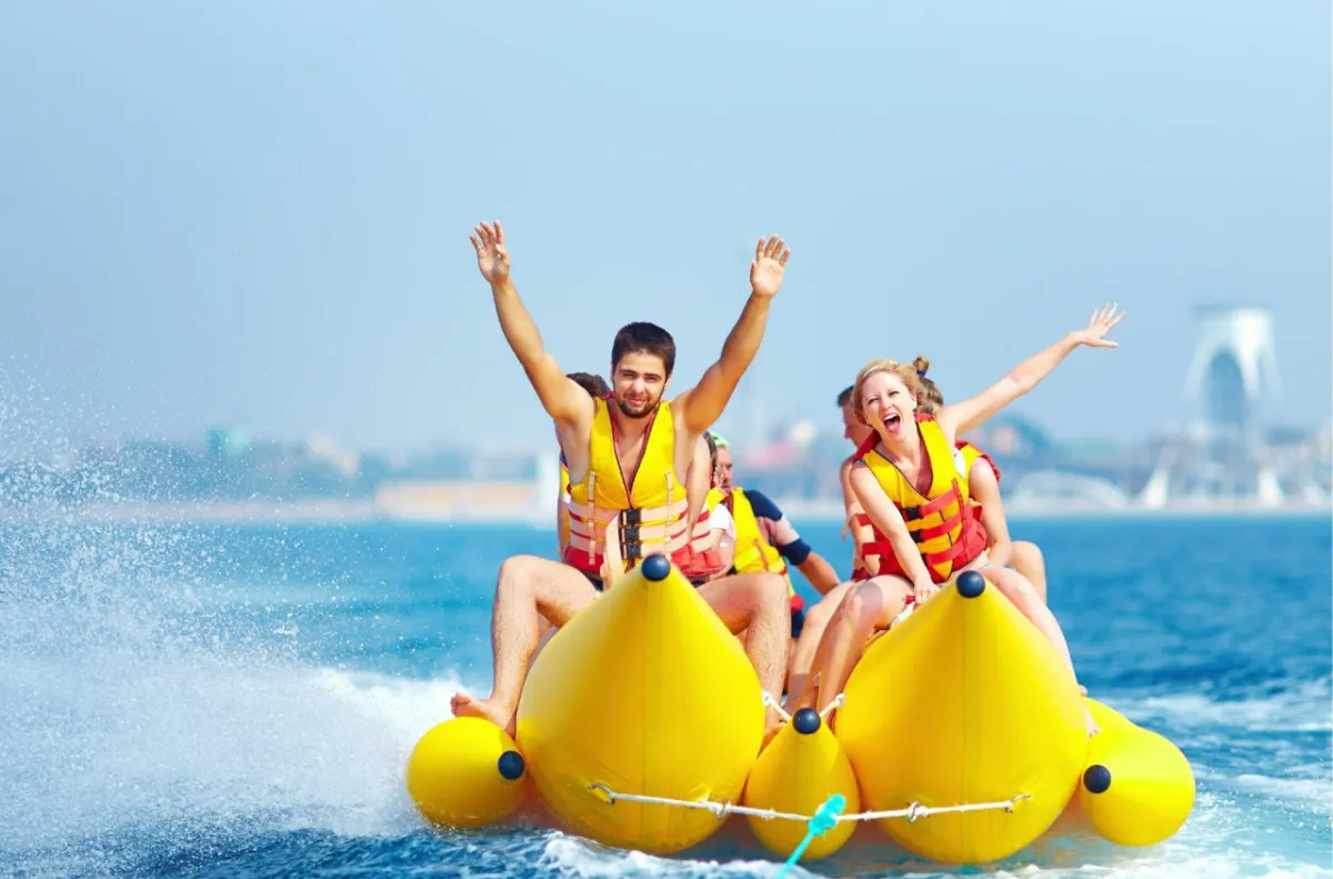 Bananenfahrt Dubai