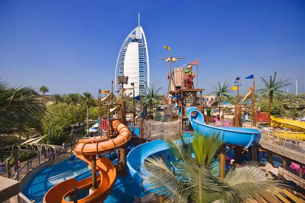 Standort des Wasserparks Wild Wadi