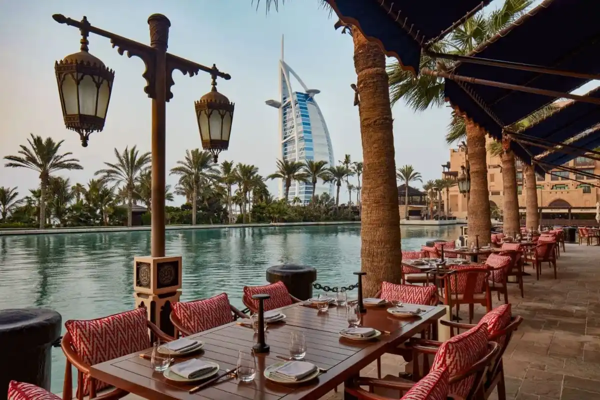 Restaurants and cafes of Madinat Jumeirah