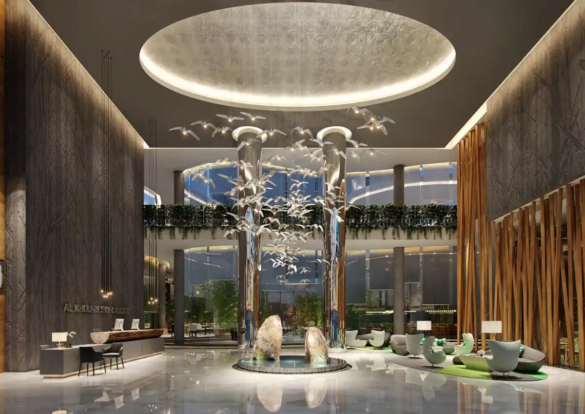 Zugang zum Al Khouri Sky Garden Hotel