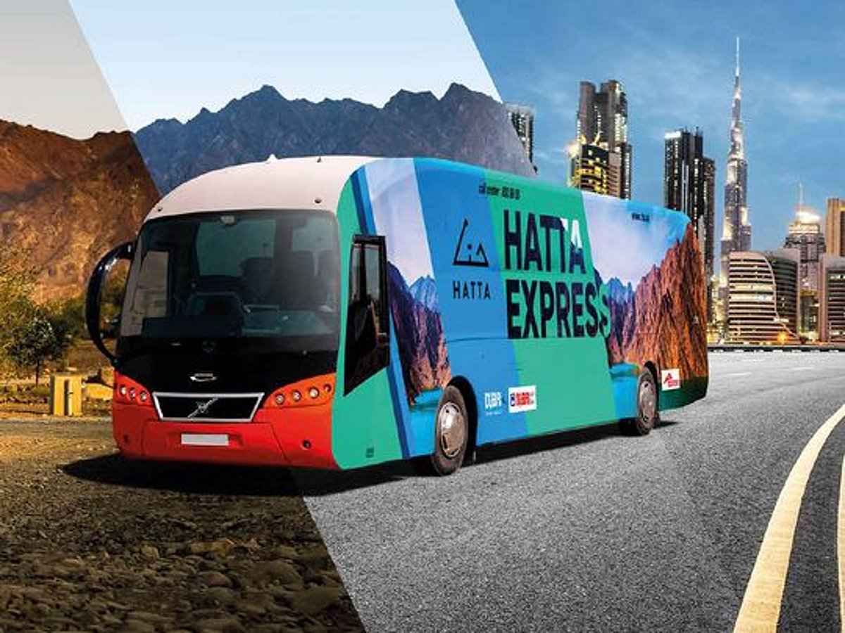 سفر به حتا با اتوبوس اکسپرس: فقط بـ ٢٥ درهم إلى بلندهای دبي!